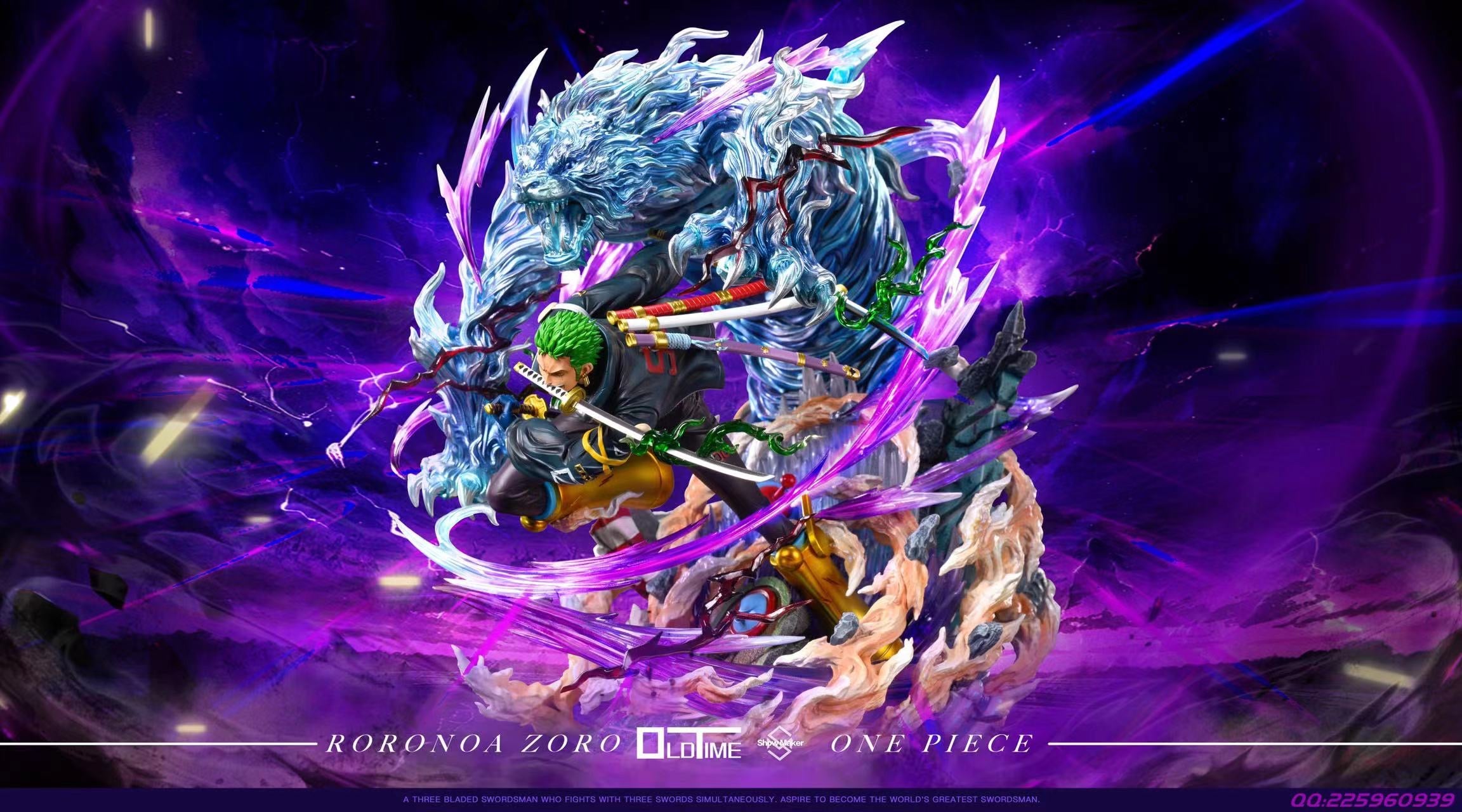 One Piece ShowMaker x Old Time Studio Egghead Three Sword Style