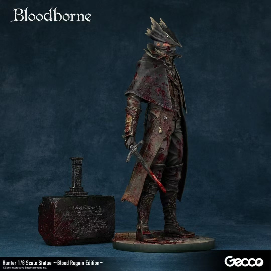 Bloodborne Gecco Studio The Hunter Blood Regain Licensed Statue