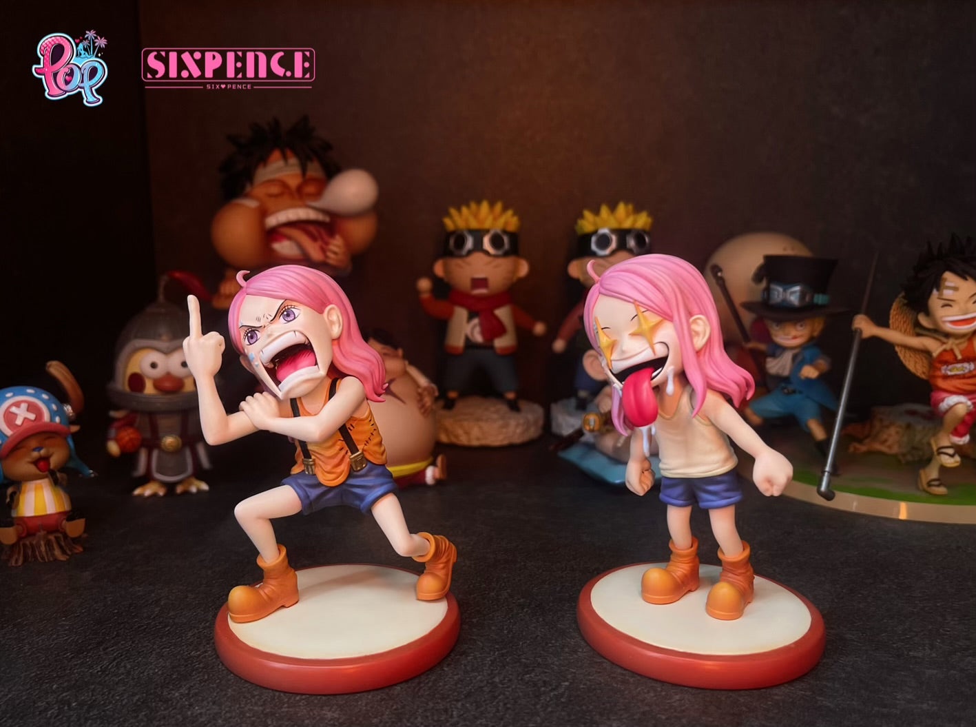 One Piece SixPence x POP Studio Jewelry Bonney Resin Statue