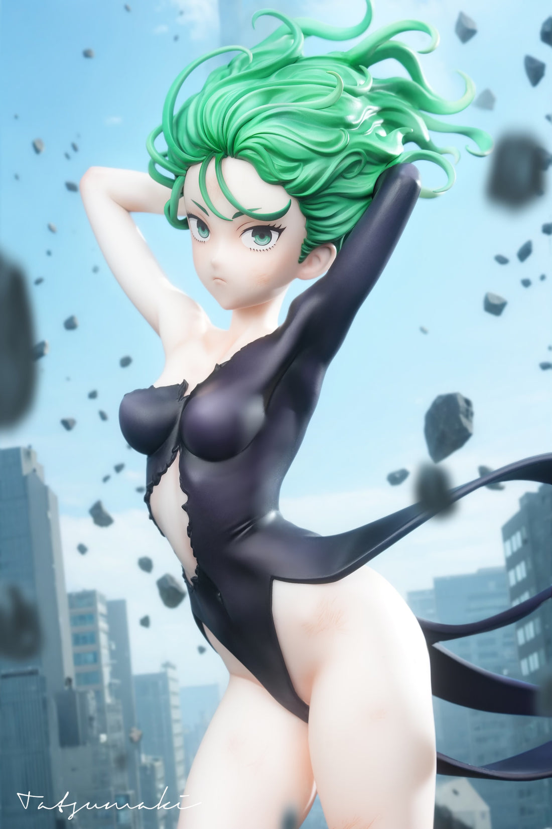 One Punch Man HeRa Studio Tatsumaki The Tornado of Terror Resin Statue