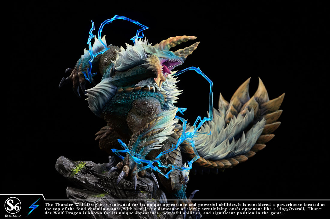 Monster Hunter S6 Studio Zinogre Resin Statue