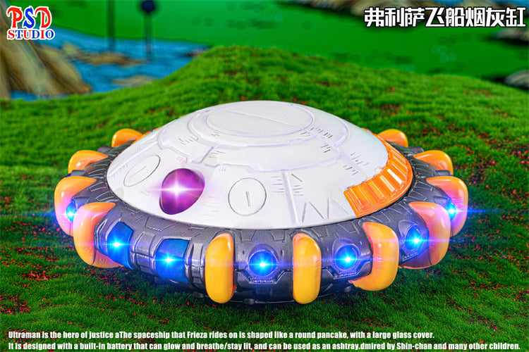 Dragon Ball PSD Studio Light Ashtray Frieza Spaceship Resin Statue