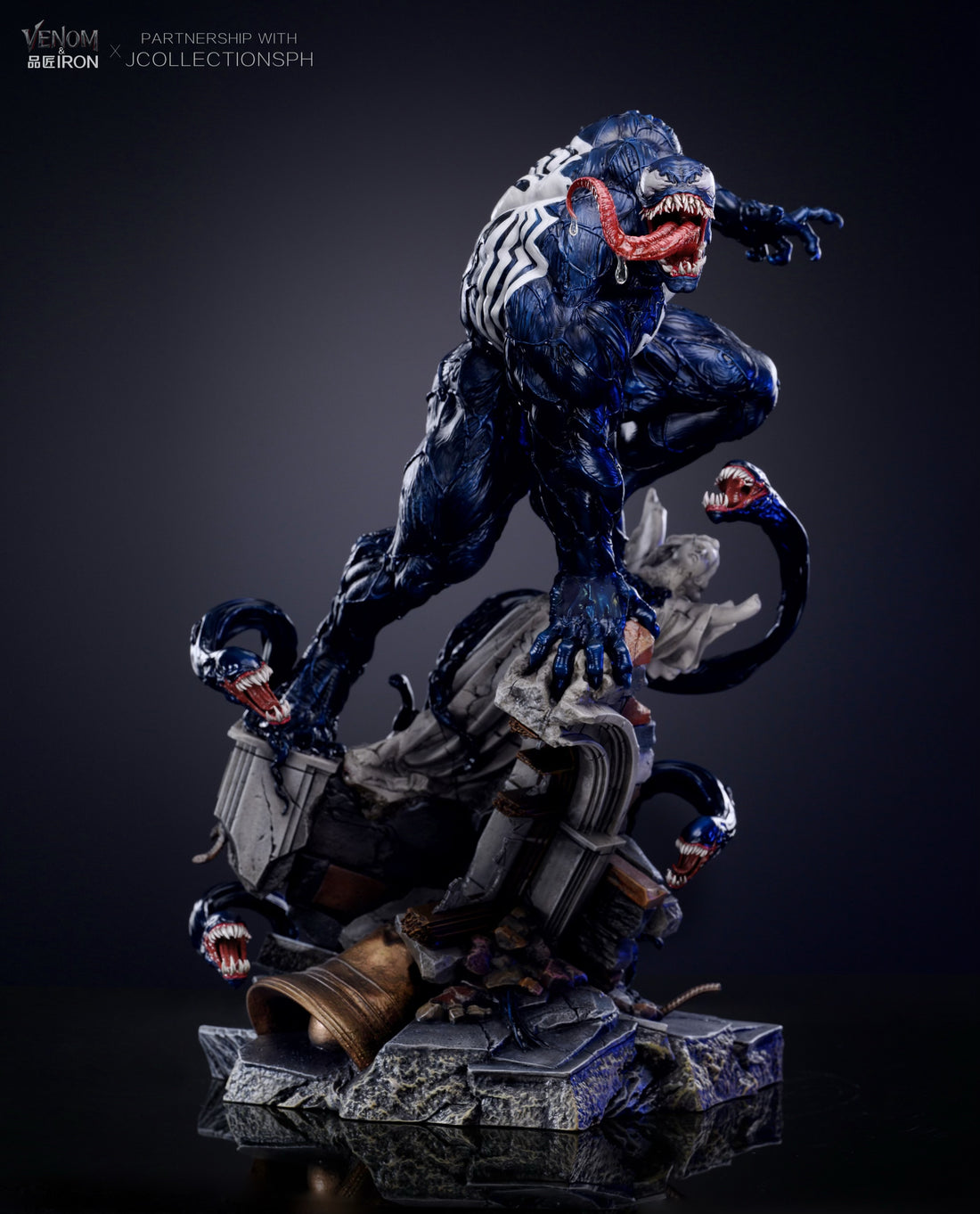 Marvel Pin Jiang Iron Studio Venom Resin Statue