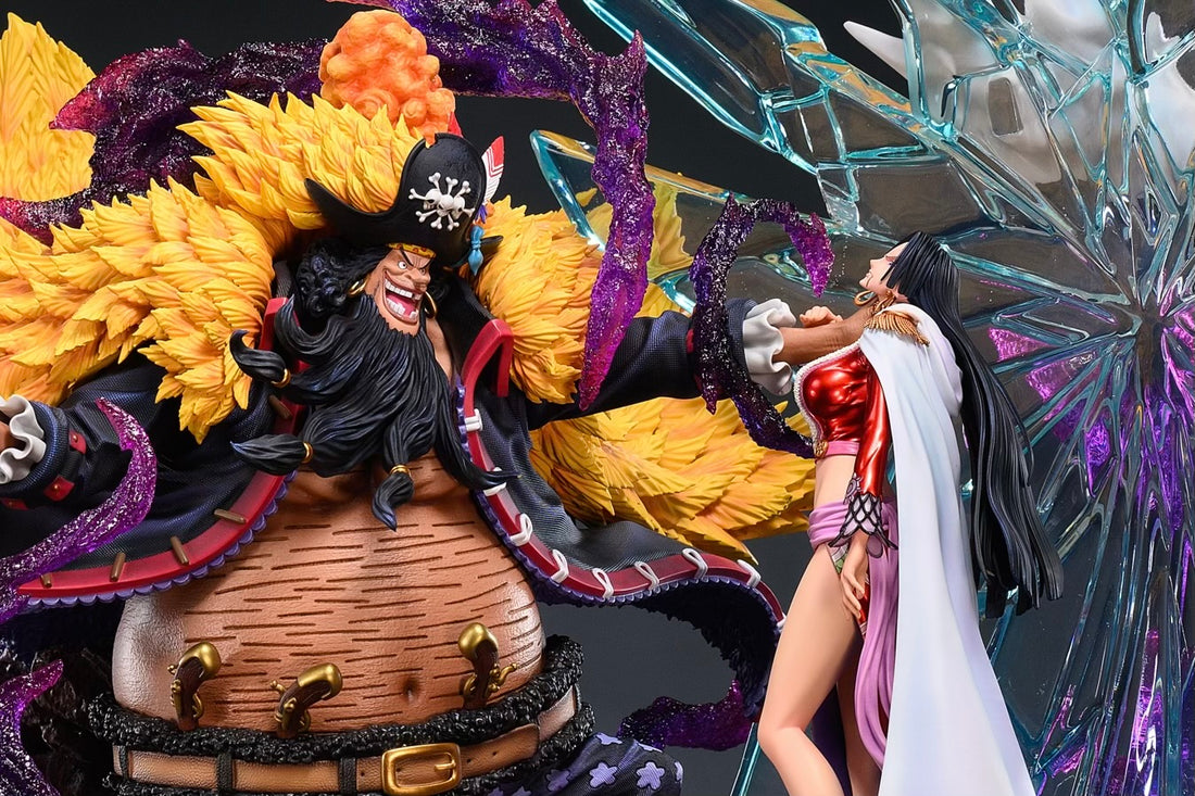 One Piece LX Studio Marshall D Teach VS Boa Hancock Resin Statue