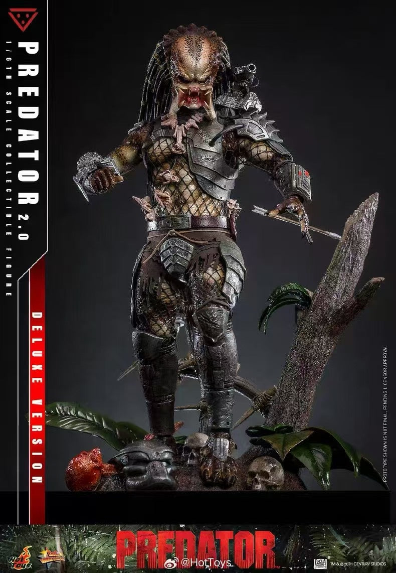 Predator Hot Toys Predator 2.0 MMS816 MMS817 Licensed Action