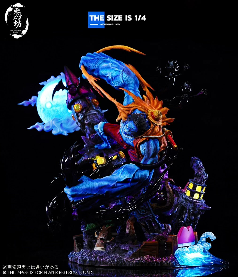 One Piece Zero WorkShop Studio x TMD Studio Nightmare Luffy Resin