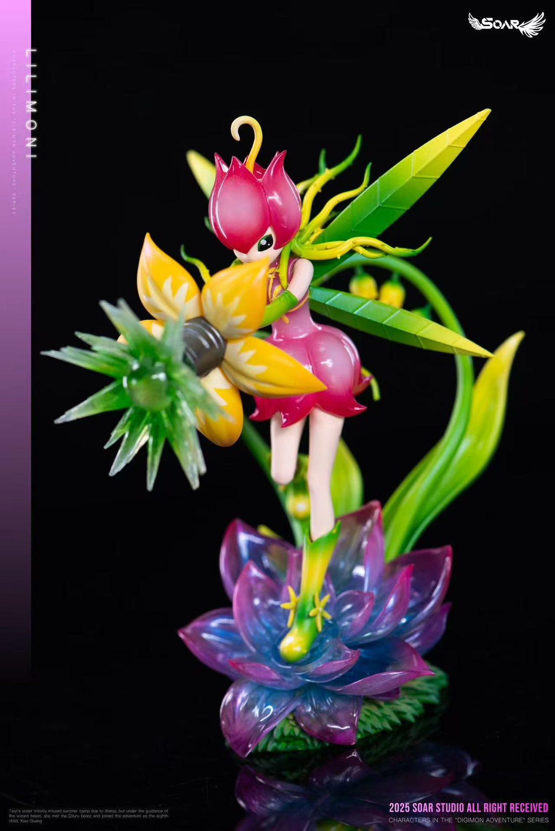 Digimon Soar Studio Lilimon Resin Statue