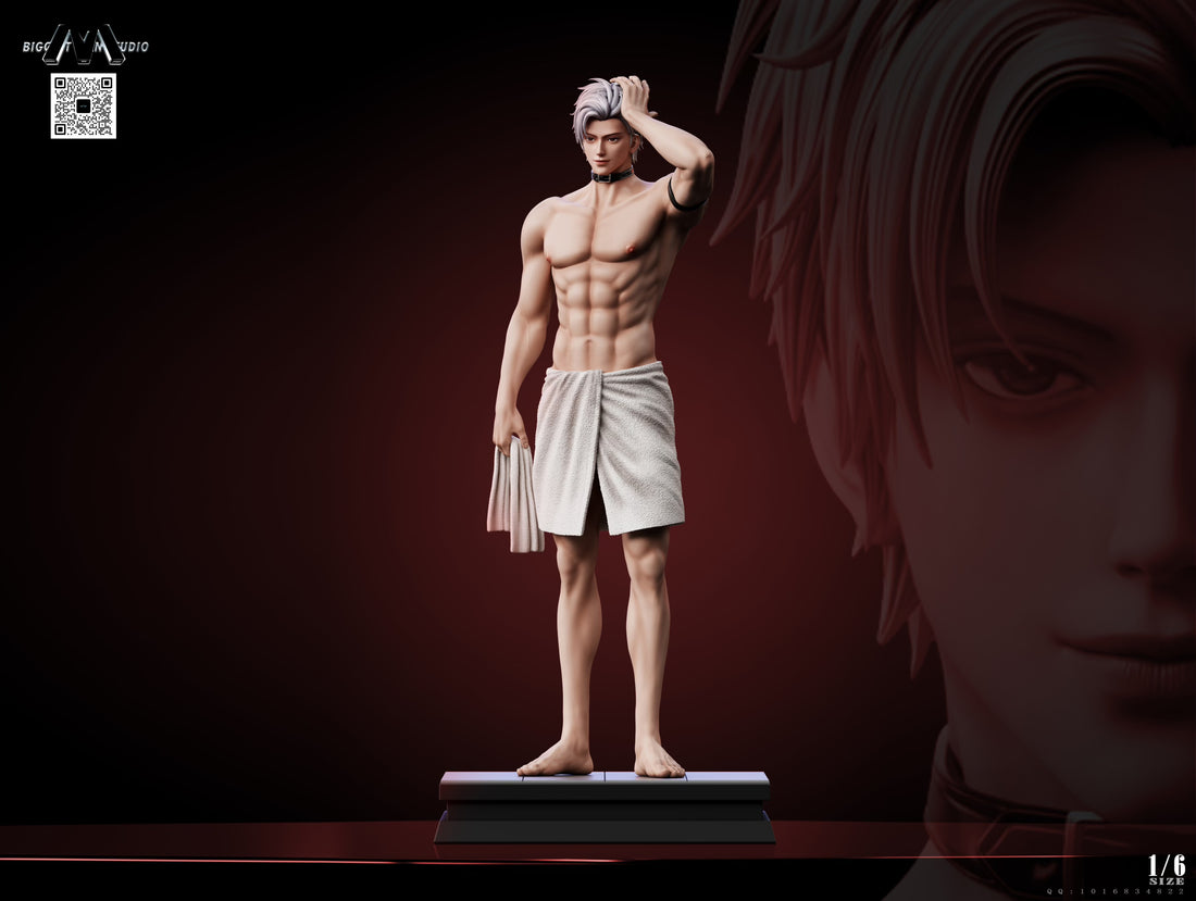 Love and Deepspace Biggest Man Studio Sylus Black Mandala Resin Statue