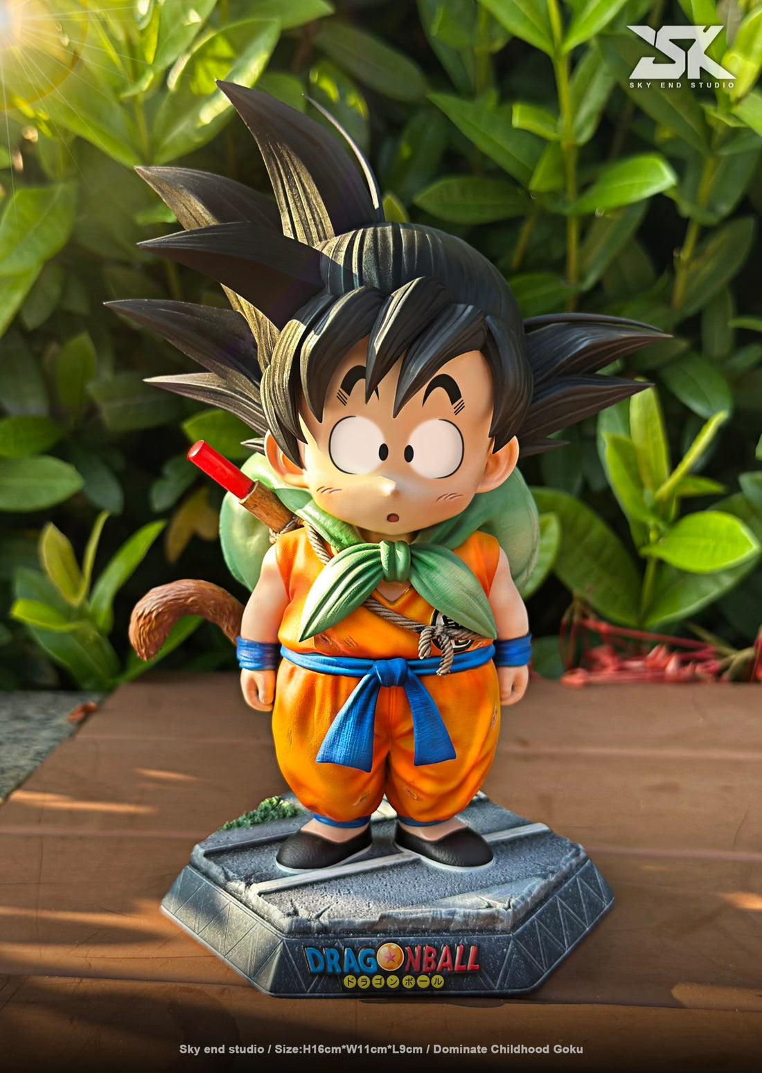 Dragon Ball Sky End Studio Kid Goku Resin Statue