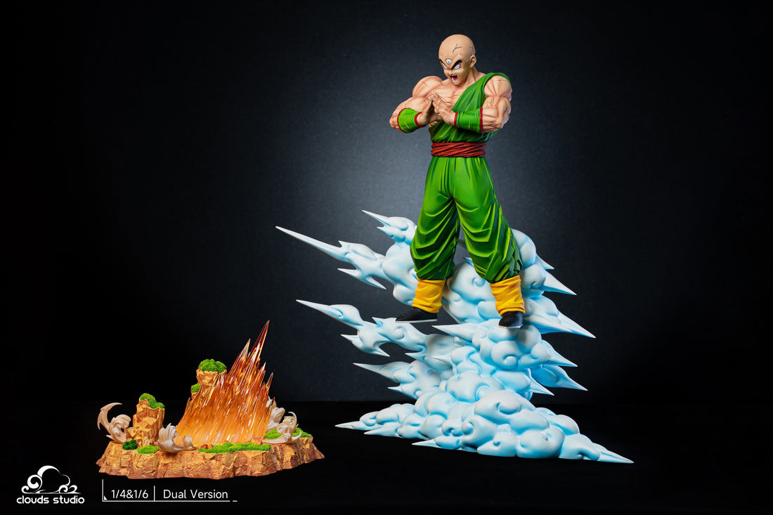 Dragon Ball Clouds Studio Ten Shin Han Resin Statue