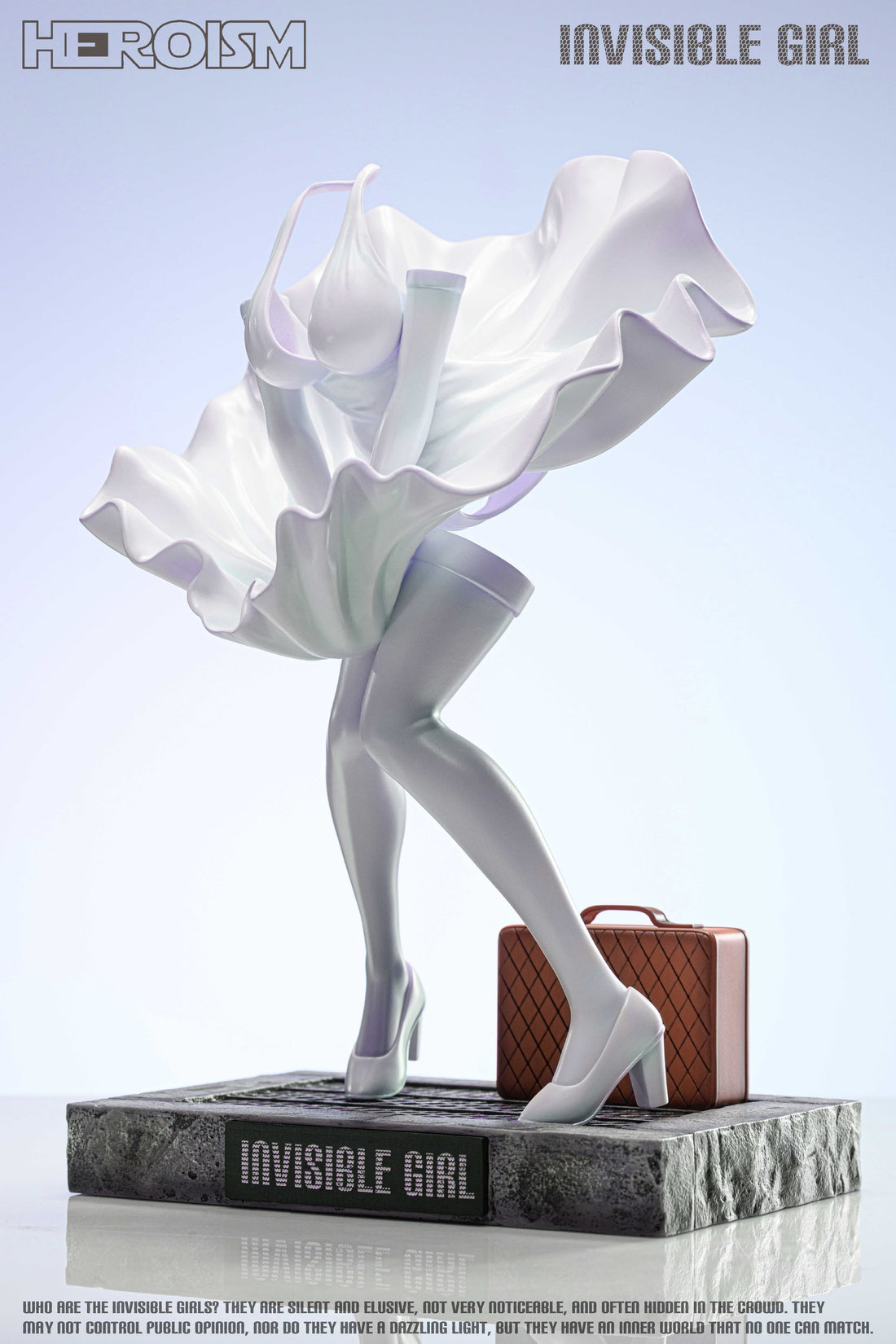 Original Design Heroism Studio Invisible Girl Resin Statue