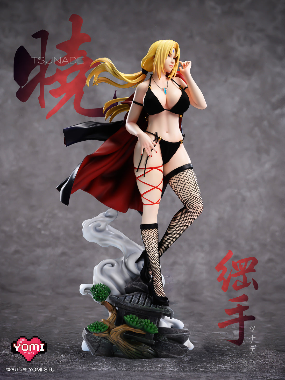 Naruto Yomi Studio Tsunade Akatsuki Resin Statue