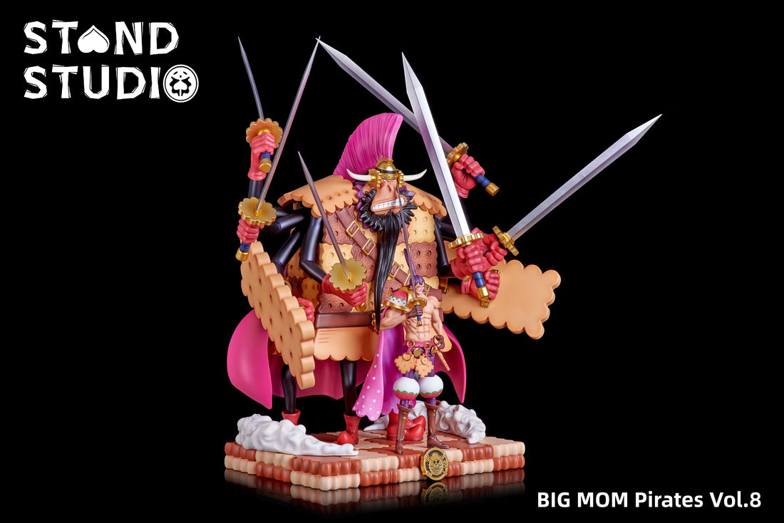 One Piece Stand Studio Charlotte Cracker x Biscuit Resin Statue