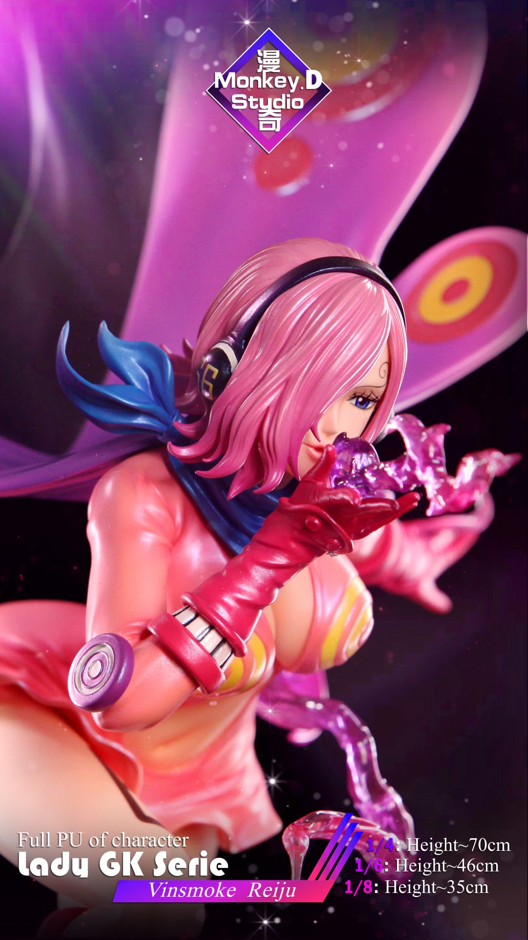 One Piece Monkey D Studio Vinsmoke Reiju Resin Statue