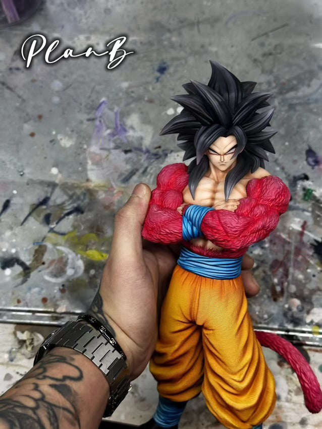 Dragon Ball PlanB Studio Goku SS4 Resin Statue