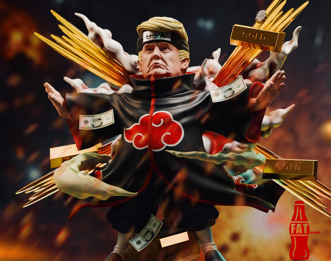 Naruto Super Studio x Fat Boy Studio Superstar Trump Cosplay Pain Resin Statue