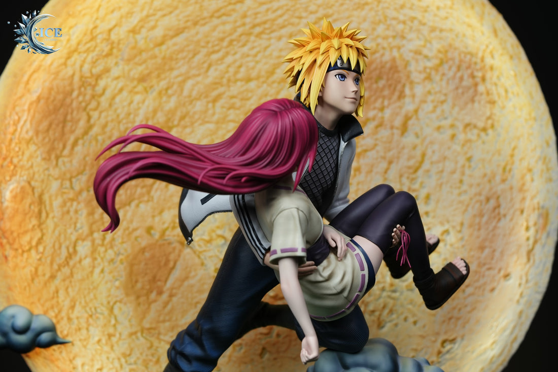 Naruto Ice Studio Minato x Kushina Resin Statue