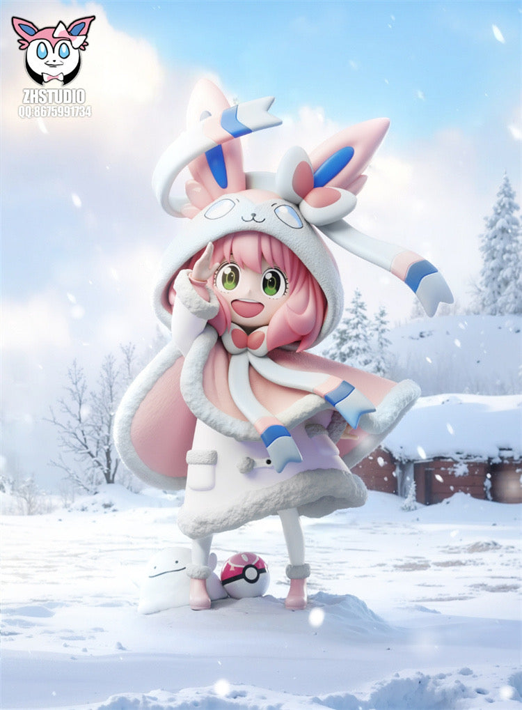 Spy x Family ZH Studio Sylveon Anya Forger Winter – ClubHouse Statues