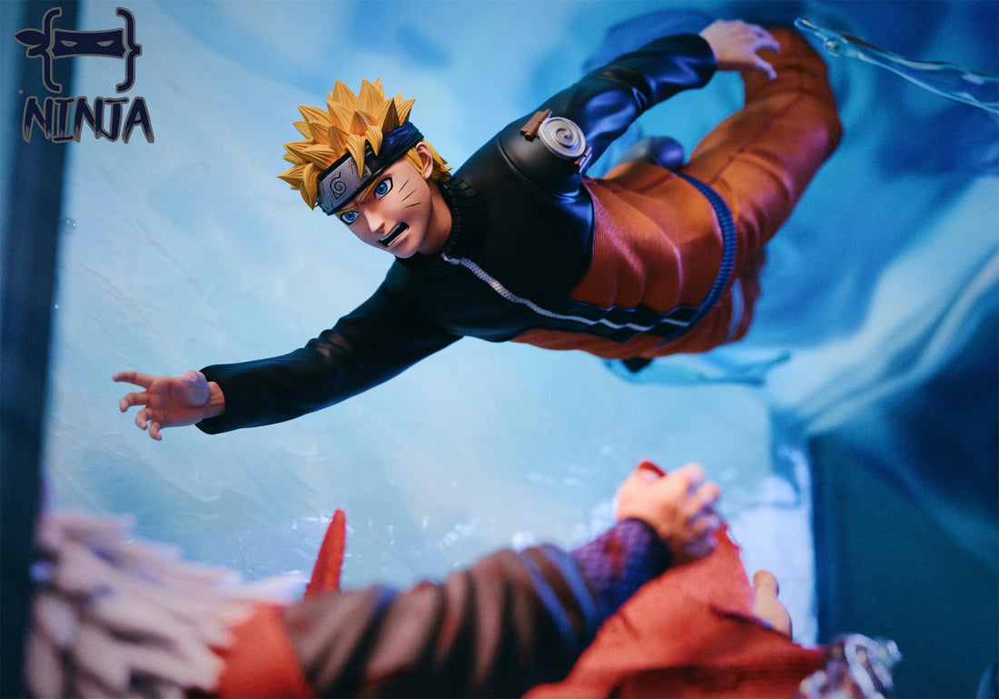 Naruto Ninja Studio Jiraiya x Naruto Resin Statue