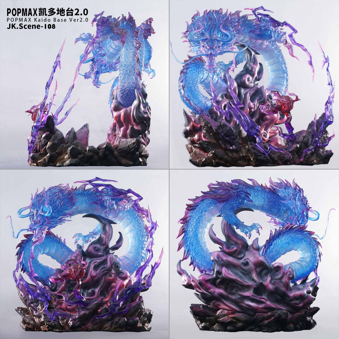 One Piece JacksDo Studio Accessory PoP Max Kaido Base V2 Resin Statue