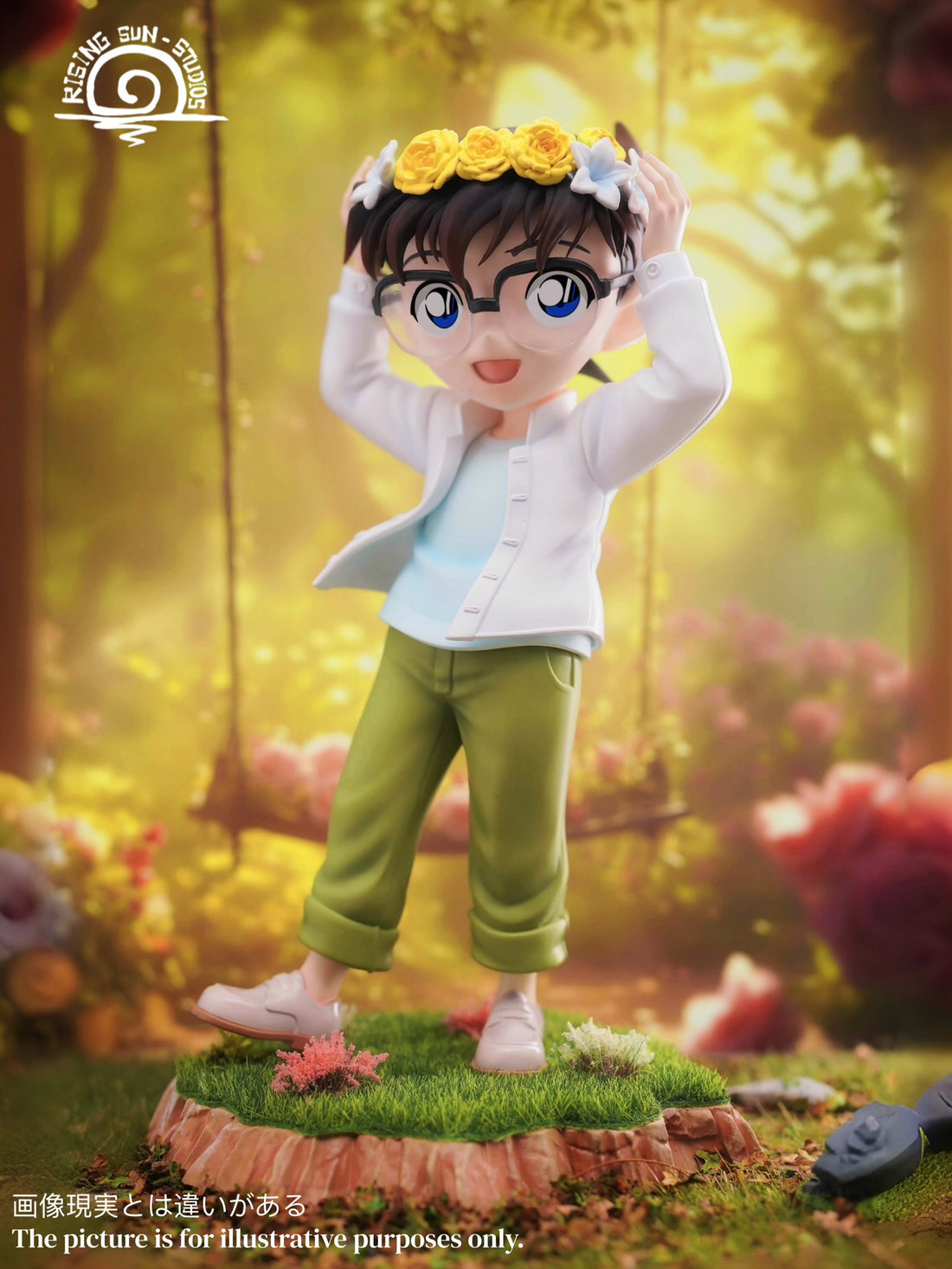 Detective Conan RS Studio Garland Conan Resin Statue