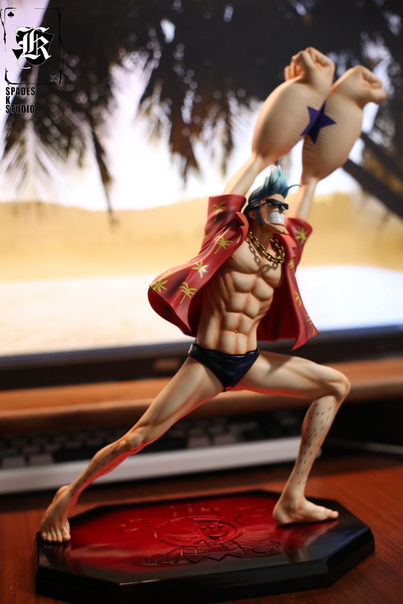One Piece SPADES K Studio Franky V2 – ClubHouse Statues