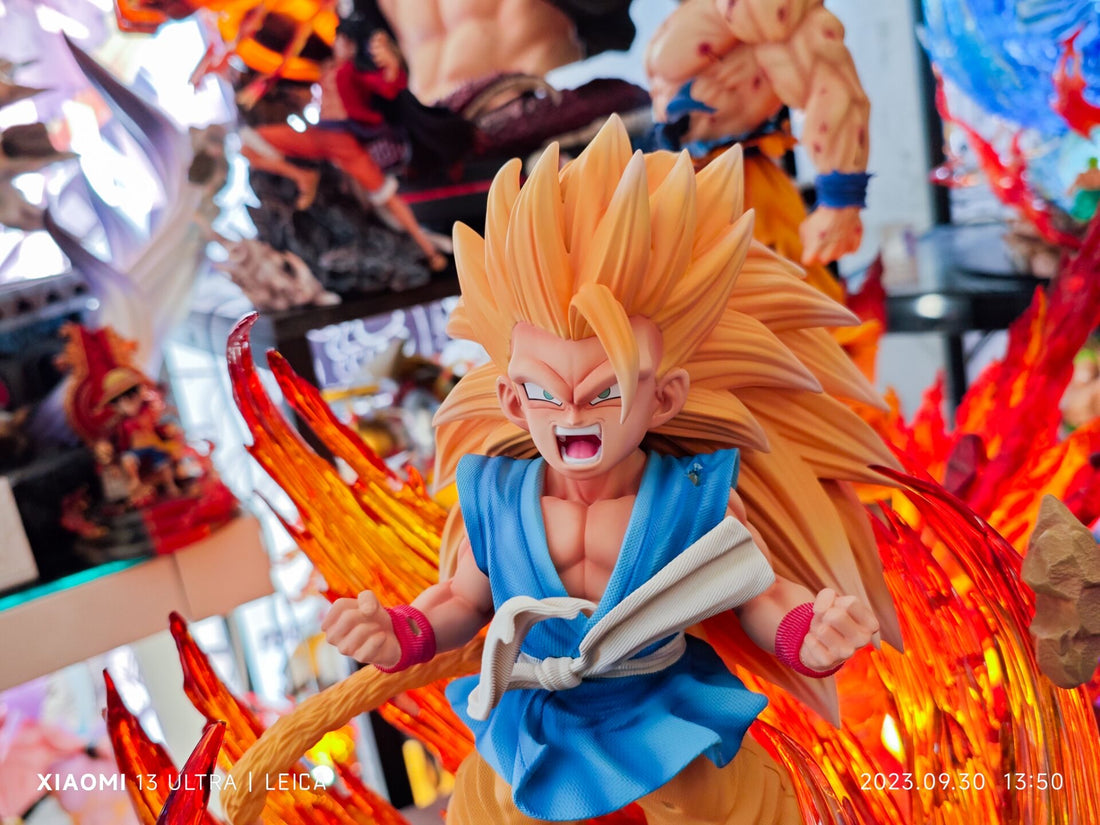 Dragon Ball Kylin Studio Kid Goku GT Resin Statue