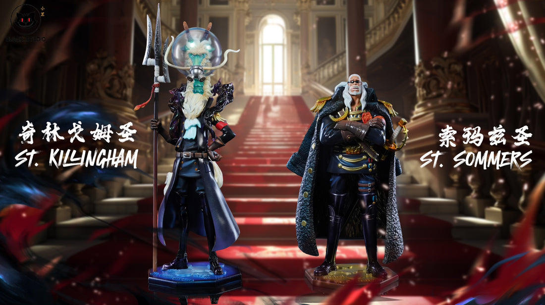 One Piece Black Studio St Killingham x St Sommers Resin Statue