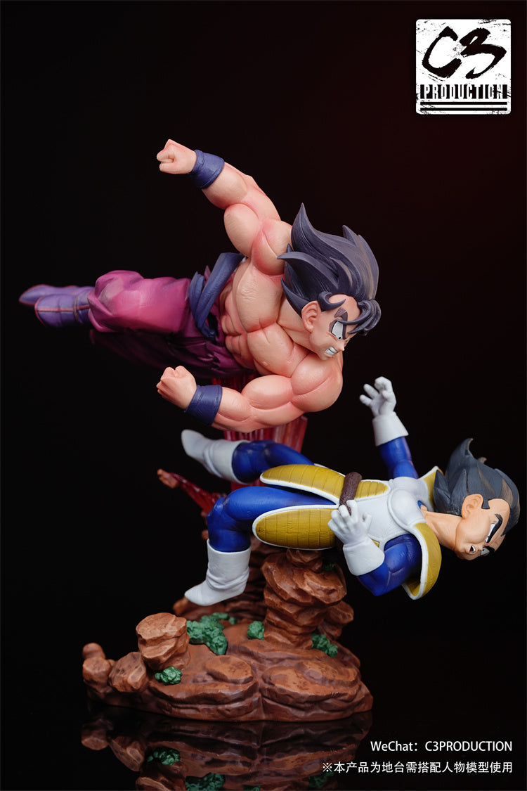 Dragon Ball C3 Studio Goku VS Vegeta Resin Statue
