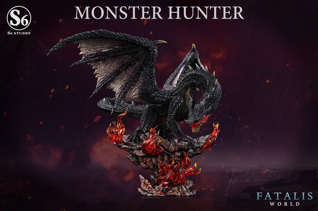 Monster Hunter S6 Studio Fatalis Resin Statue