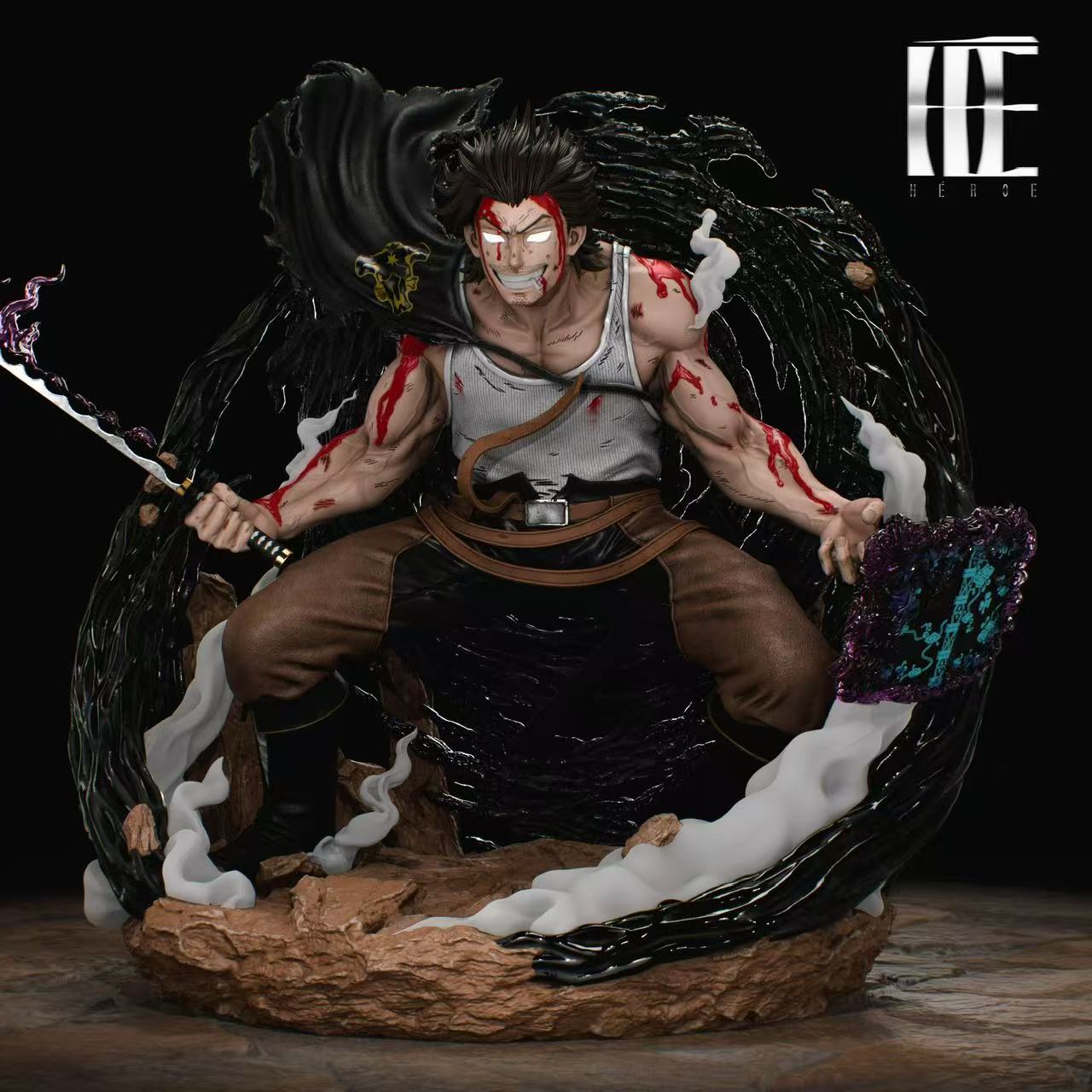 Black Clover Heroe Collectibles Yami – ClubHouse Statues