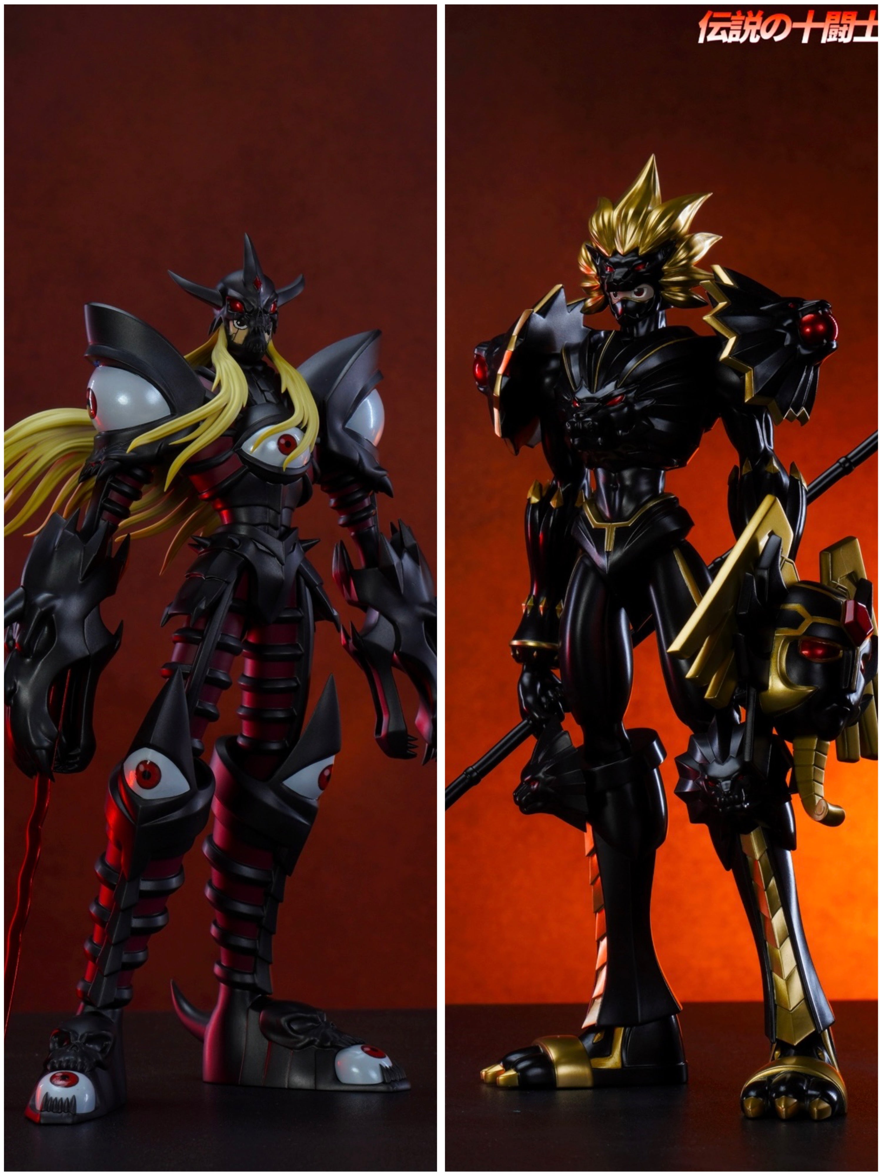 Digimon LD Studio Louwemon x Duskmon Resin Statue – ClubHouse Statues