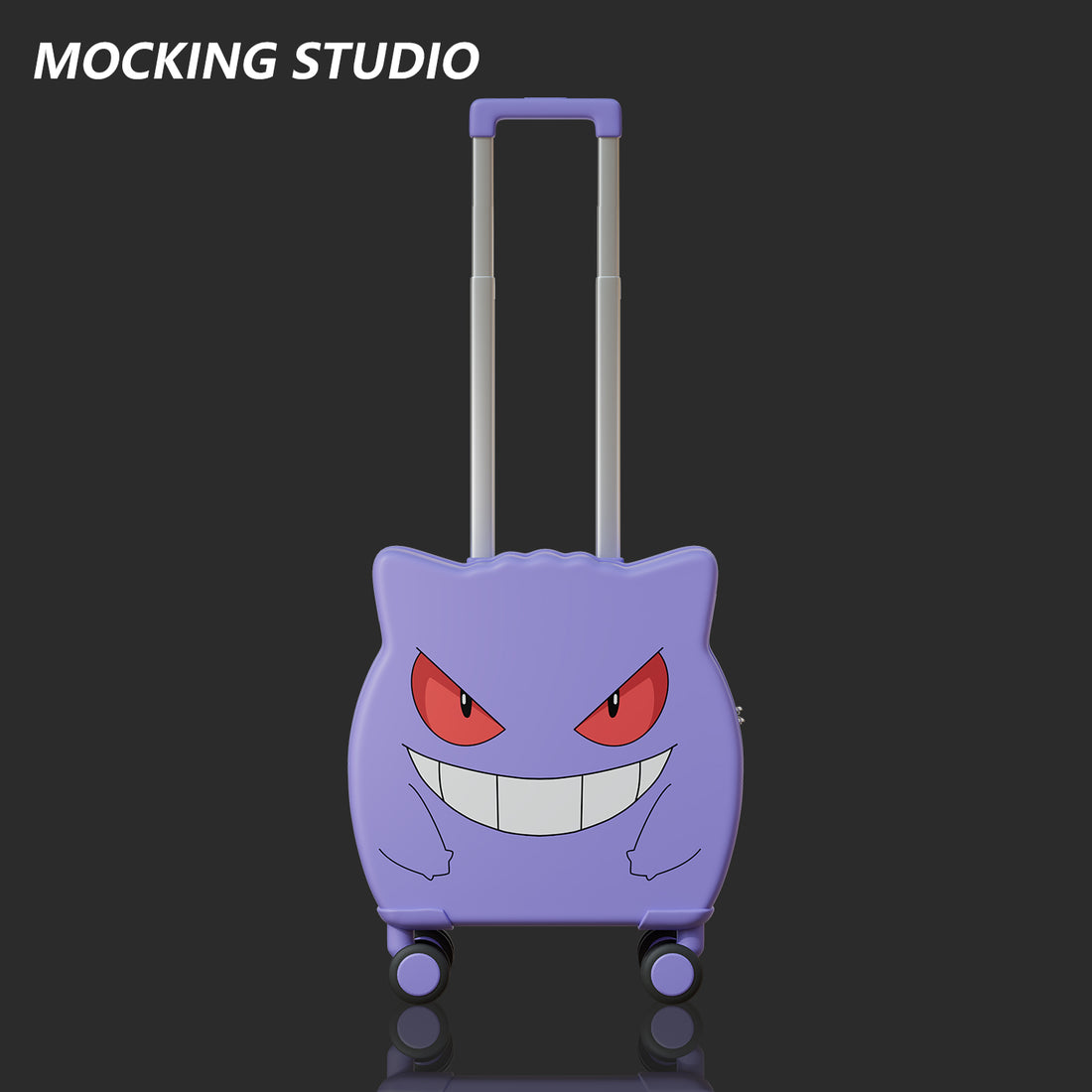 Pokemon Mocking Studio Gengar x Gastly Suitcase Accessories