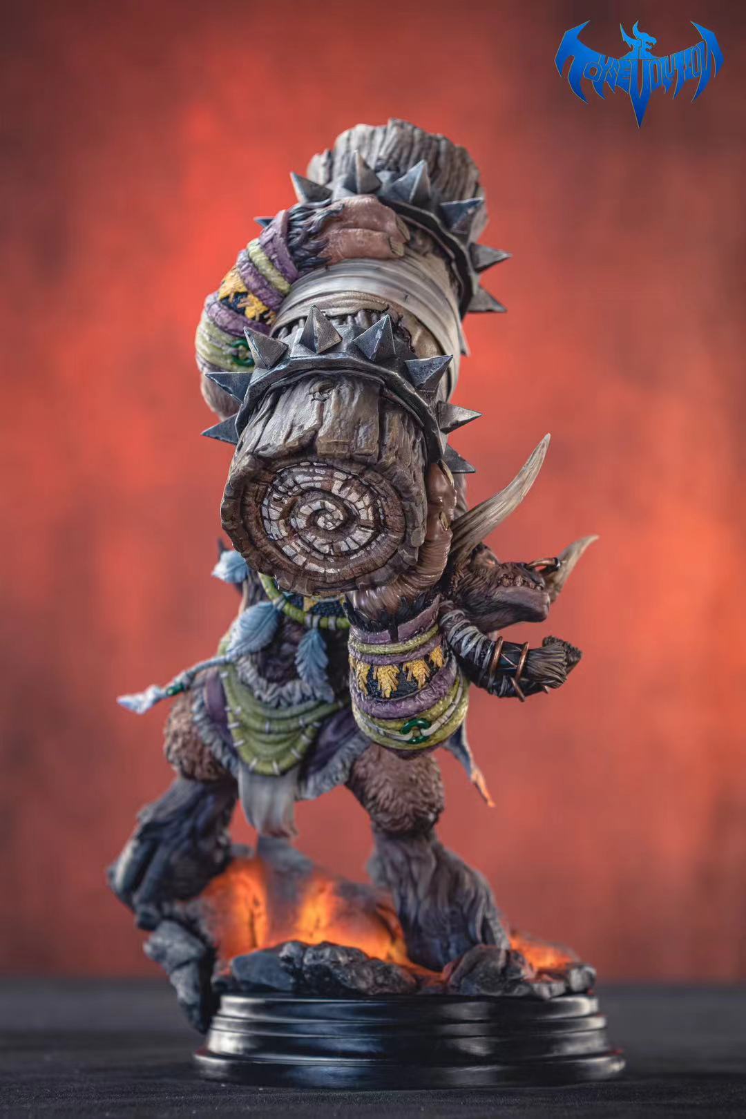 World of Warcraft Toys Evolution Tauren Resin Statue
