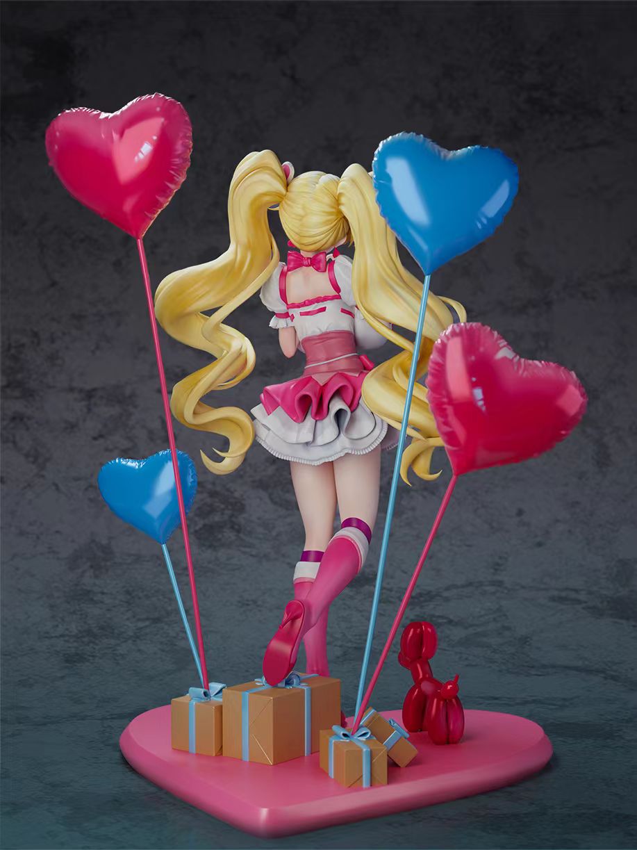 Fresh Pretty Cure Make Zero Studio Momozono Love Resin Statue