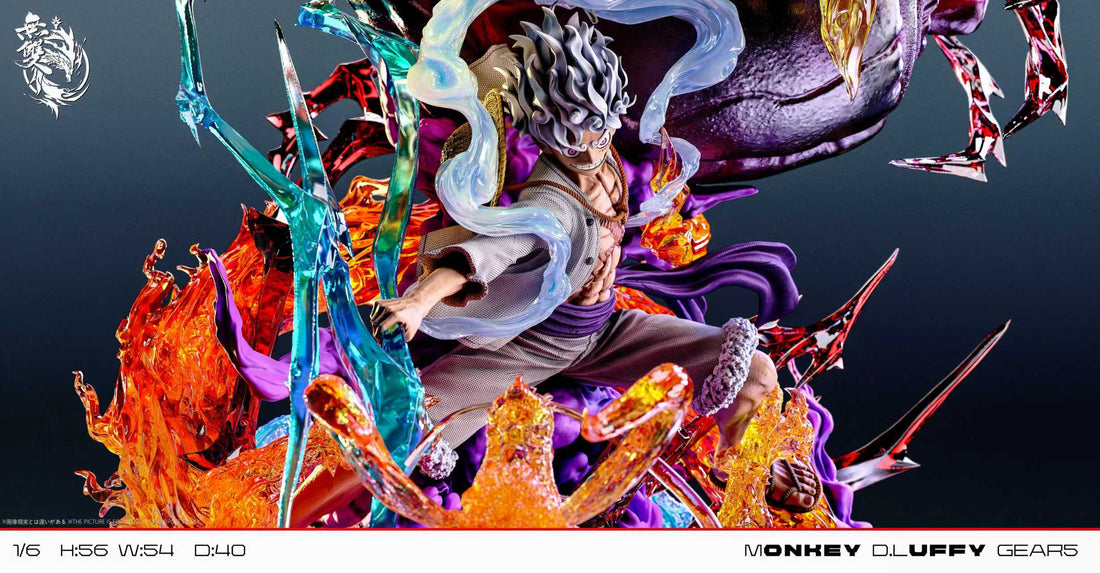 One Piece Wu Shuang Studio Gear 5 Nika Luffy Resin Statue