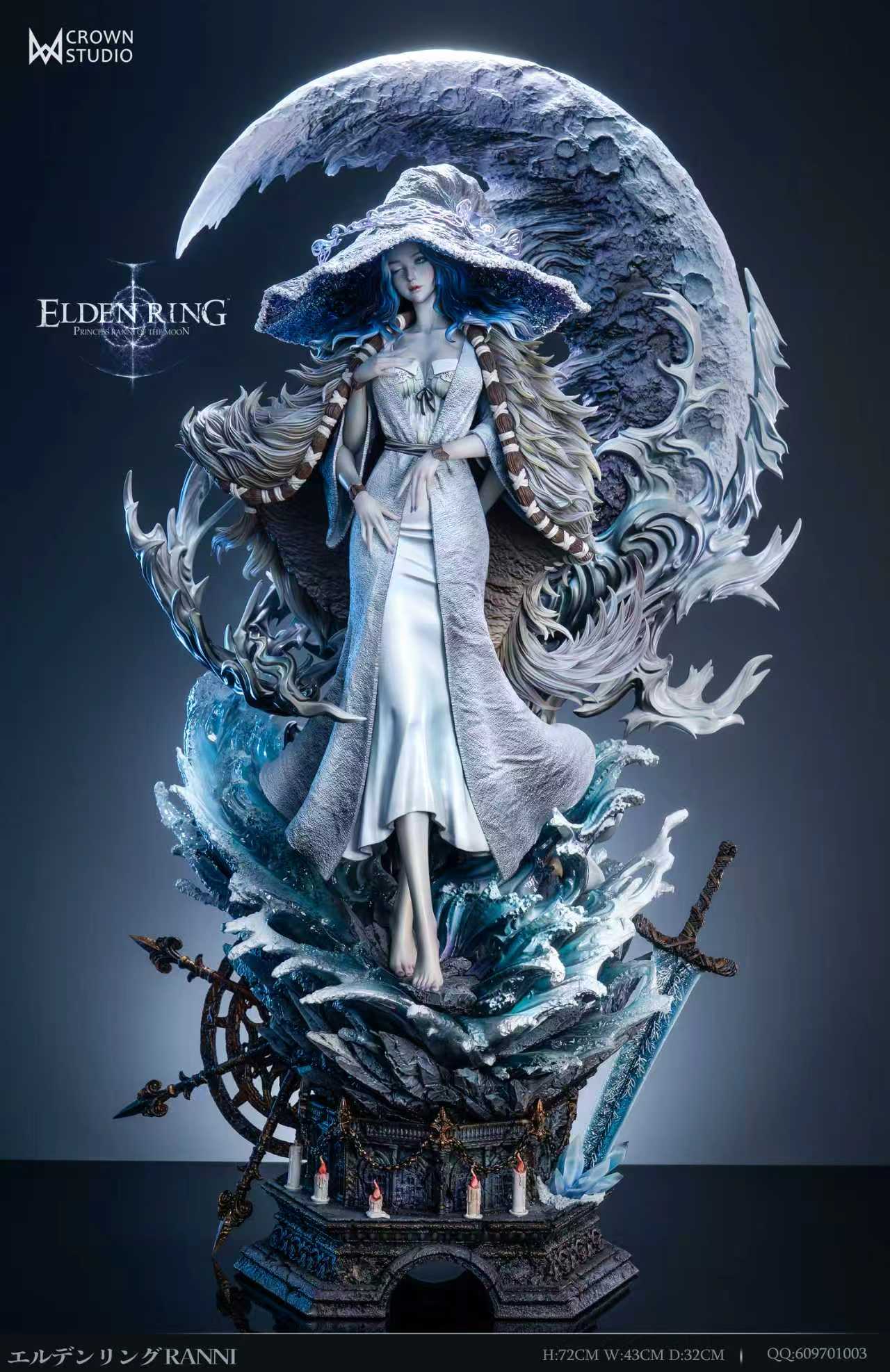 Elden Ring Crown Studio Ranni Resin Statue - Main Image