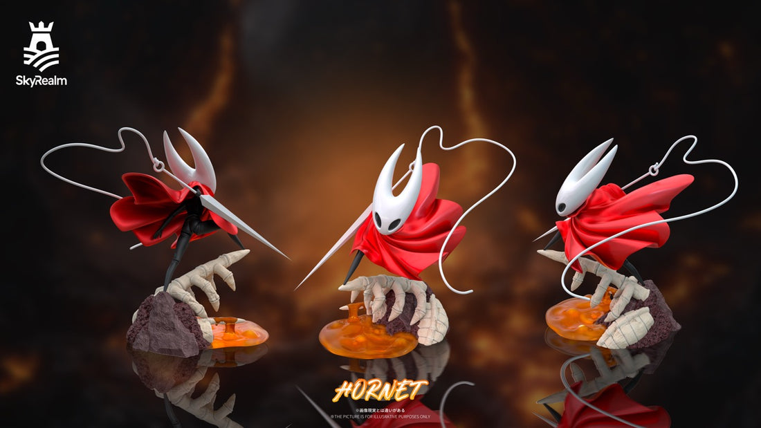 Hollow Knight SkyRealm Studio Silksong Hornet Resin Statue