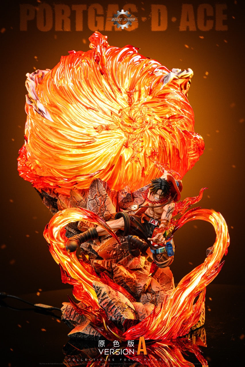 One Piece Reset Studio Portgas D Ace Resin Statue – ClubHouse Statues