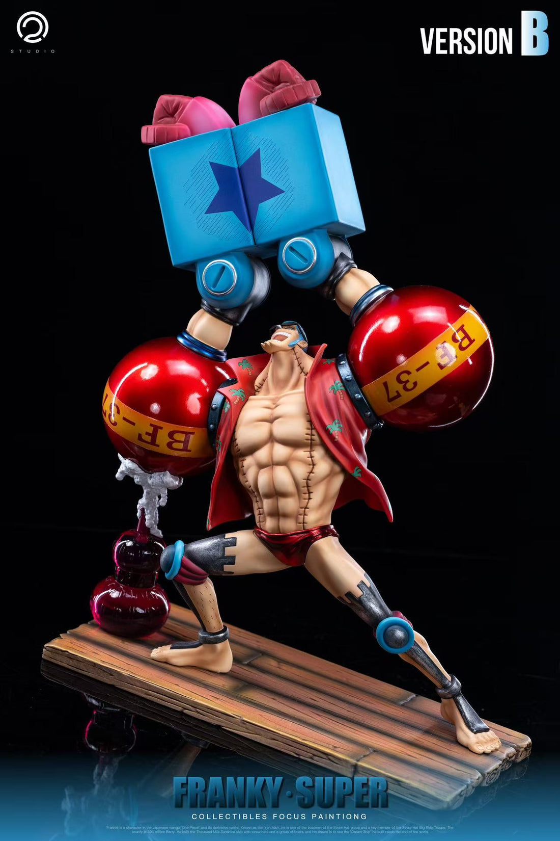 One Piece C2 Studio Super Franky Resin Statue