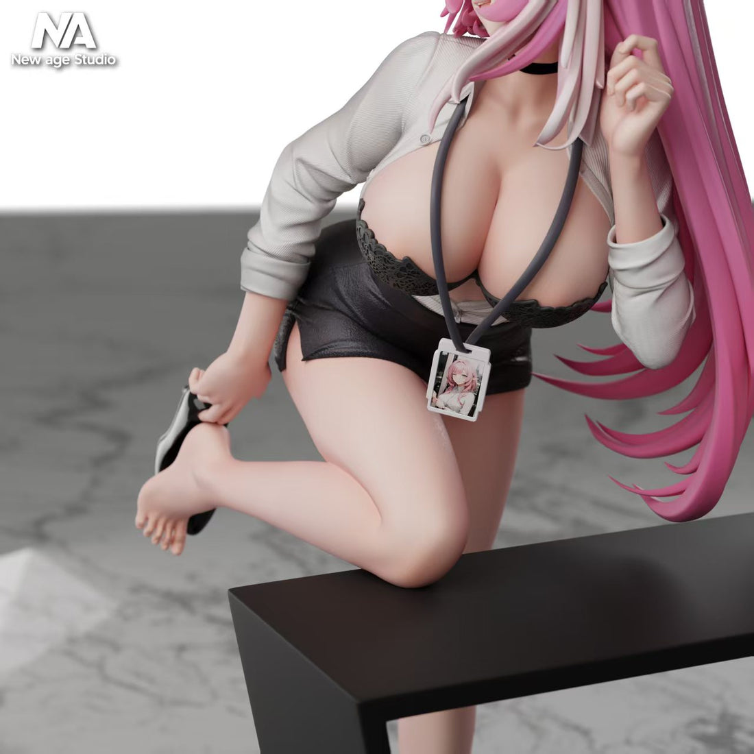Office New Age Studio lady uniform Elysia Resin Statue