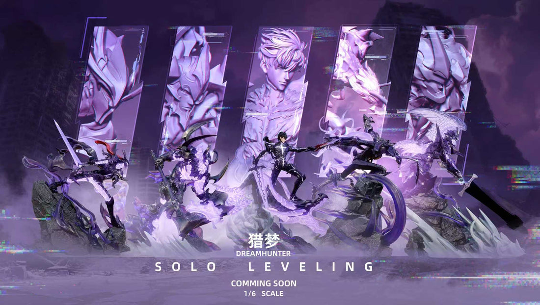 Solo Leveling Dream Hunter Studio Sung Jin Woo Shadow Legion Resin Statue