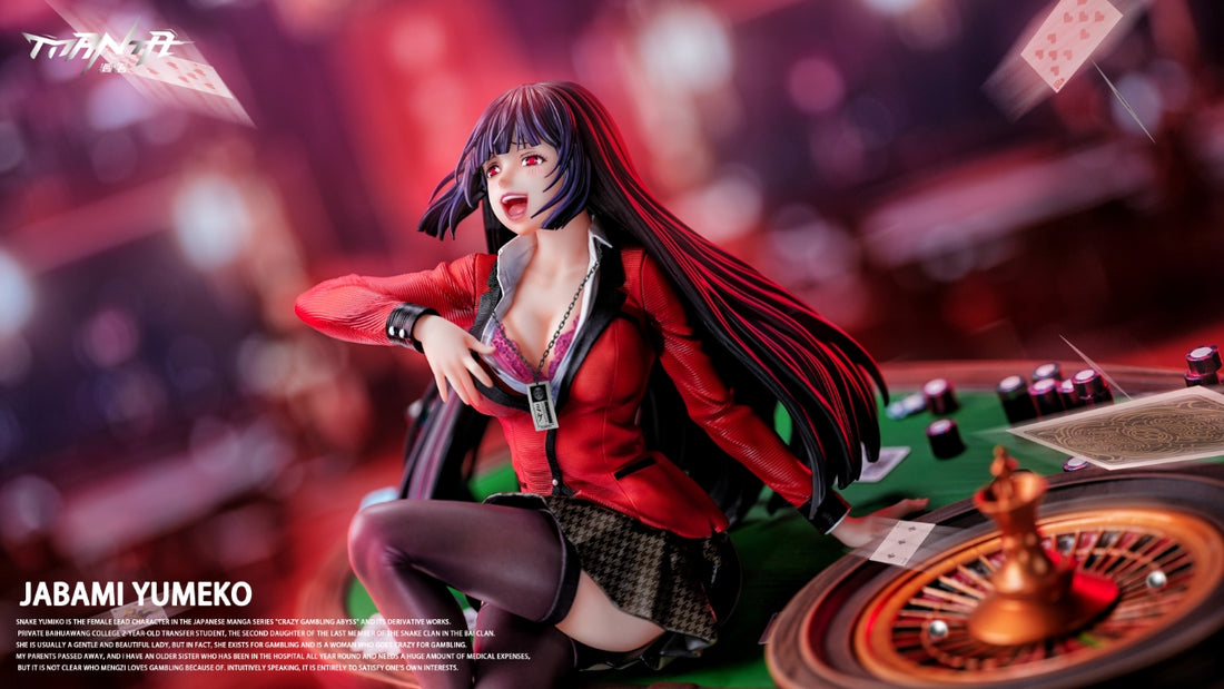 Kakegurui Manta Studio Jabami Yumeko Resin Statue