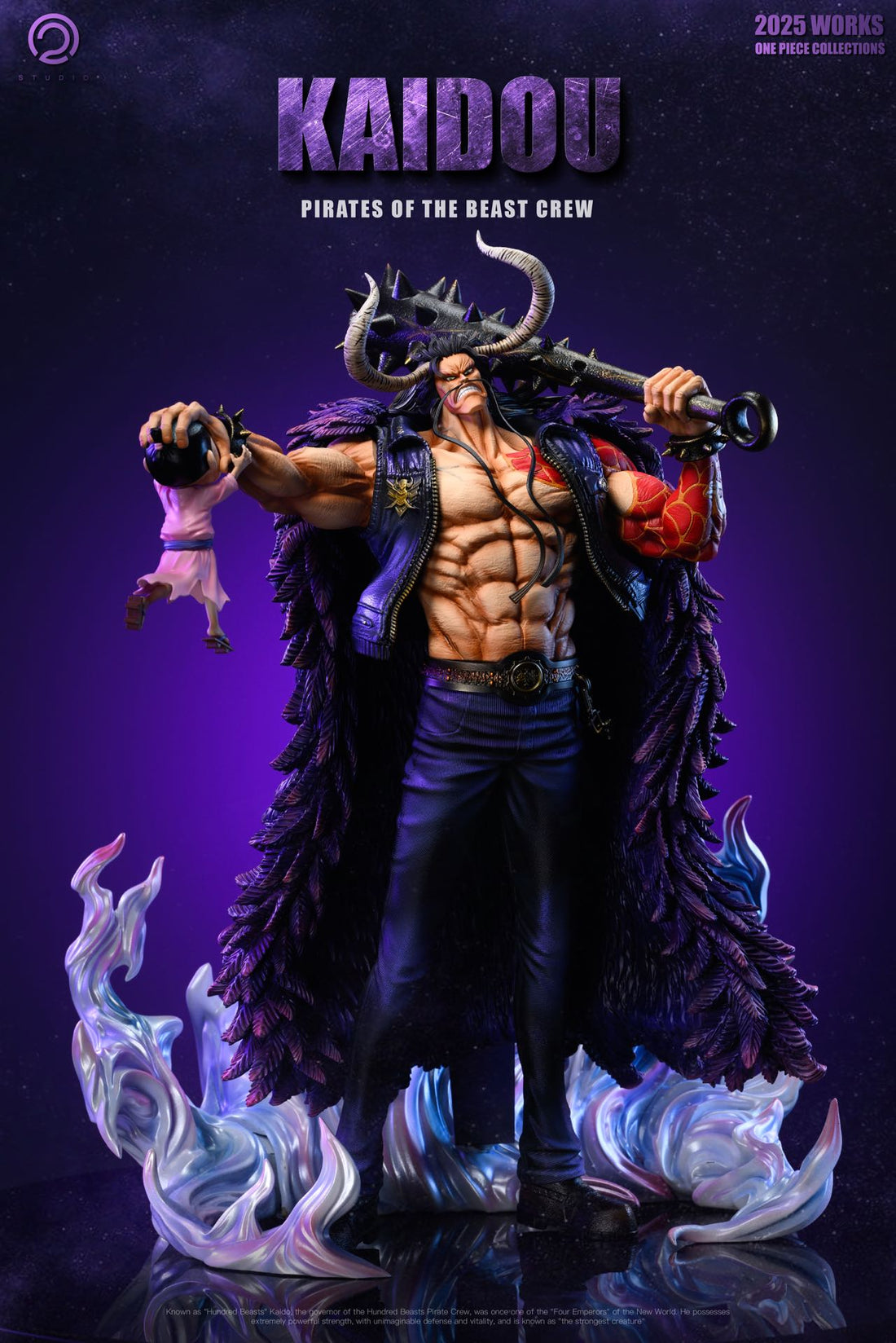 One Piece C2 Studio Kaido Wano Resin Statue