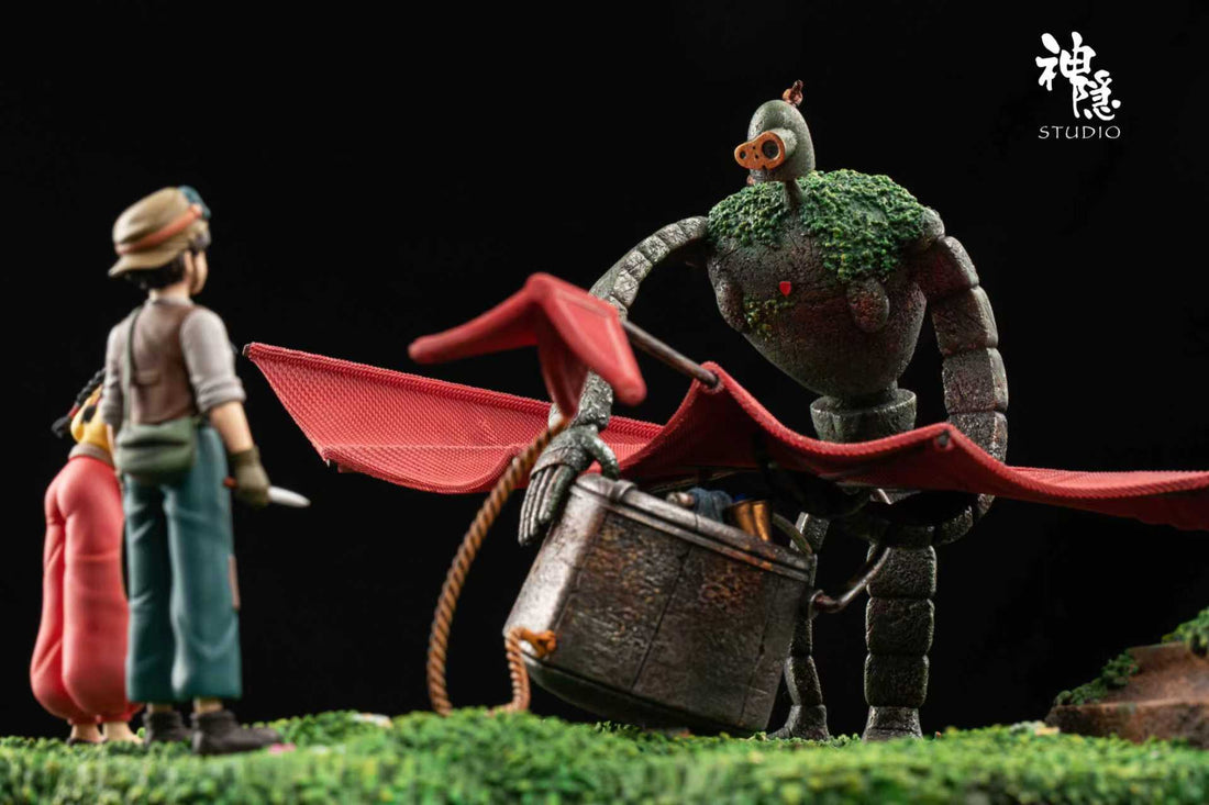 Castle in the Sky ShenYin Studio First Encounter In The Cloud Resin Statue