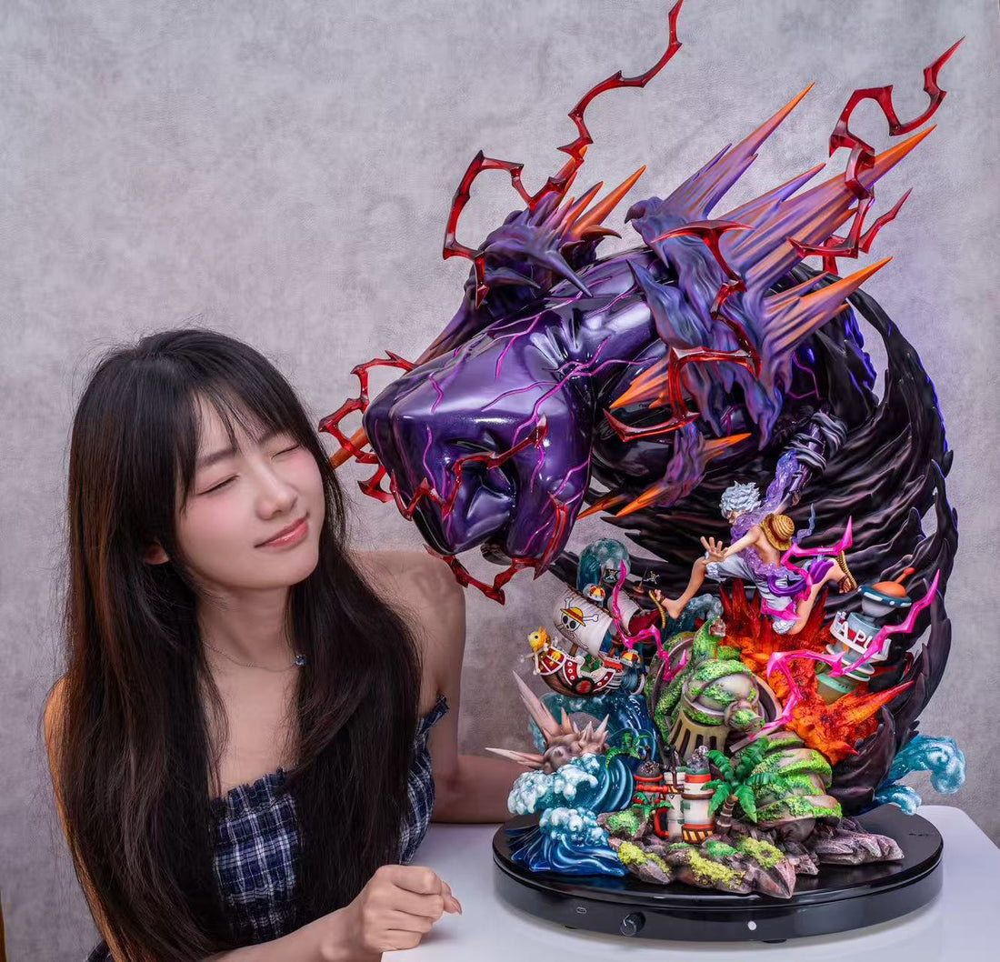 One Piece Seven Studio Luffy Nika Resin Statue