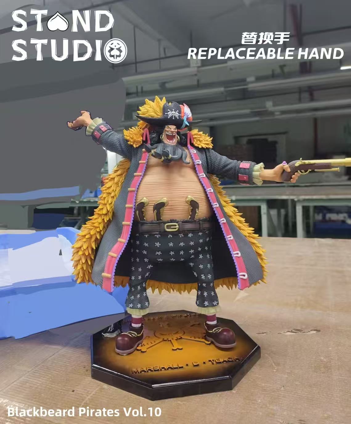 One Piece Stand Studio Marshall D Teach Blackbeard – ClubHouse Statues