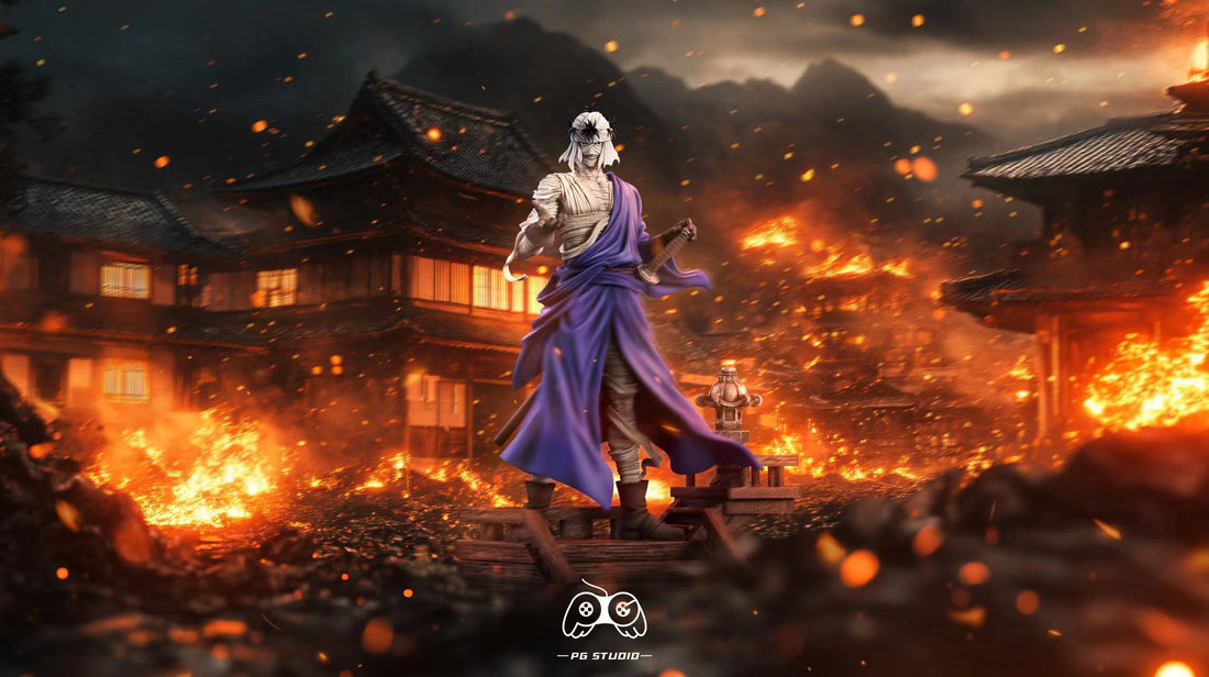 Rurouni Kenshin PG Studio Shishio Makoto Resin Statue