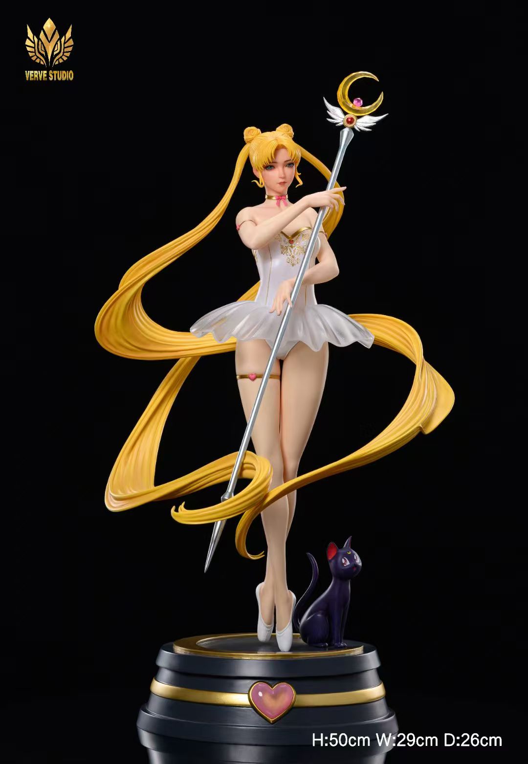P.AR × P.willinckiicv.SailorMoon Select Sailor Moon Verve Studio Tsukino Usagi – ClubHouse Statues