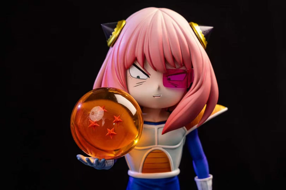 Spy x Family Tsu Studio Anya Cosplay Dragon Ball Resin Statue